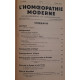 L'homoeopathie moderne - N°2 - 15 Juin 1932