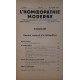 L'homoeopathie moderne - N°16 - 15 Octobre 1934
