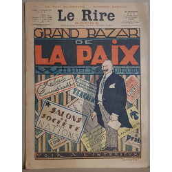 Le Rire (édition de guerre) - N° spécial - La paix allemande N°207...