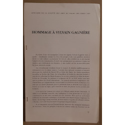 Hommage à Sylvain Gagnière