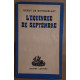 L'équinoxe de Septembre