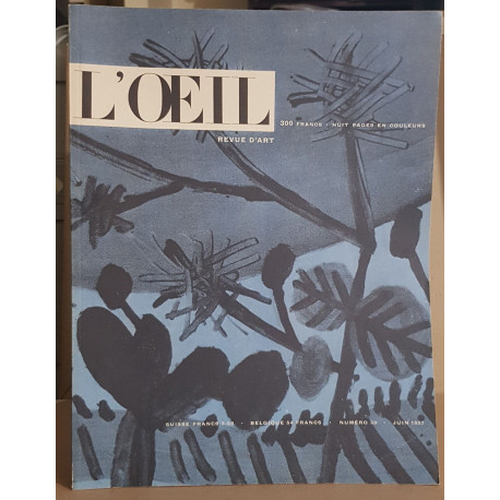 L'oeil - Revue d'art - N°30 - Juin 1957