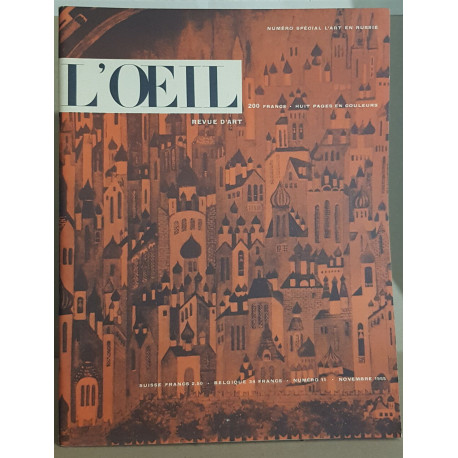 L'oeil - Revue d'art - N°11 - Novembre 1955 - N° spécial-L'art en...