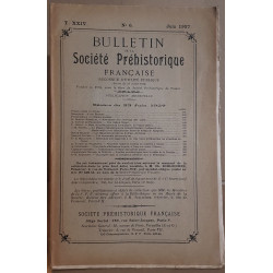 Bulletin de la société préhistorique française - Tome 24 -N°6
