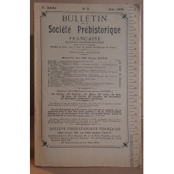 Bulletin de la société préhistorique française - Tome 31 - N°6