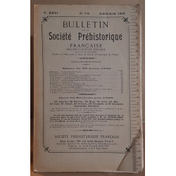 Bulletin de la société préhistorique française - Tome 26 - N°7-8