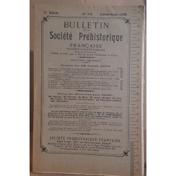 Bulletin de la société préhistorique française - Tome 29 - N°7-8