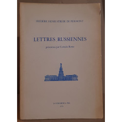 Frédéric-Henri Strube de Piermont - Lettres Russiennes suivies des...