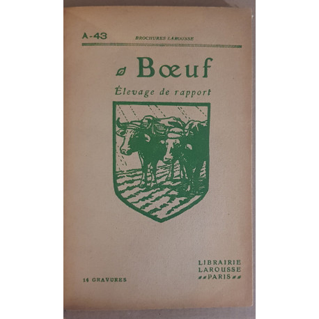 Boeuf - Elevage de rapport