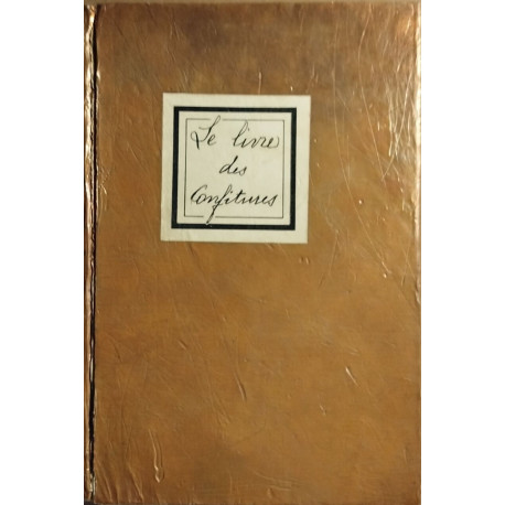 Le livre des confitures