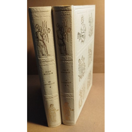Le decameron/ 2 tomes/ ed presentée et annotée par Vittore branca