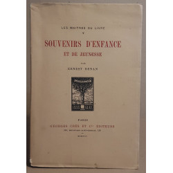 Souvenirs d'enfance et de jeunesse