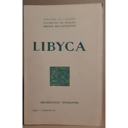 Libyca - archéologie-épigraphie - tome 5 - 2° semestre 1957