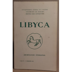 Libyca - archéologie-épigraphie - tome 4 - 1° semestre 1956