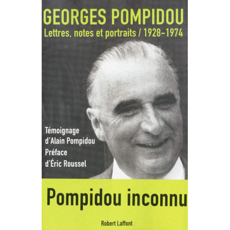 Lettres notes et portraits: Lettres notes et portraits / 1928-1974