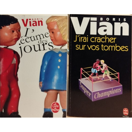 2 titres / j'irai cracher sur vos tombes -l'écume des jours