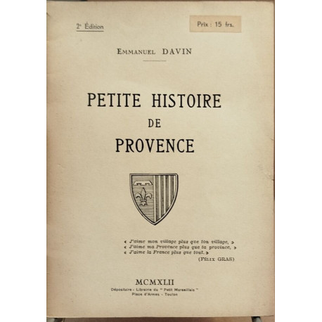 Petite histoire de provence