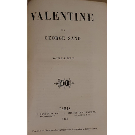 Valentine (nouvelle série)