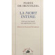 LA MORT INTIME. : Ceux qui vont mourir nous apprennent à vivre