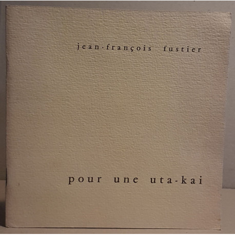 Pour une Uta-Kai / E.O. / Dédicace