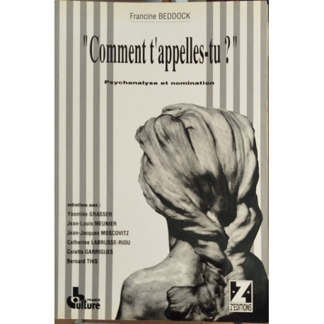 Comment t'appelles-tu?/psychanalyse et nomination