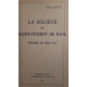 La société de Saint-Vincent de Paul - histoire de cent ans / E.O....