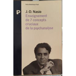 Enseignement de 7 concepts cruciaux de la psychanalyse