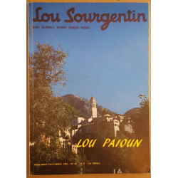 Lou Sourgentin - Revue culturelle bilingue français / nissart -N°64