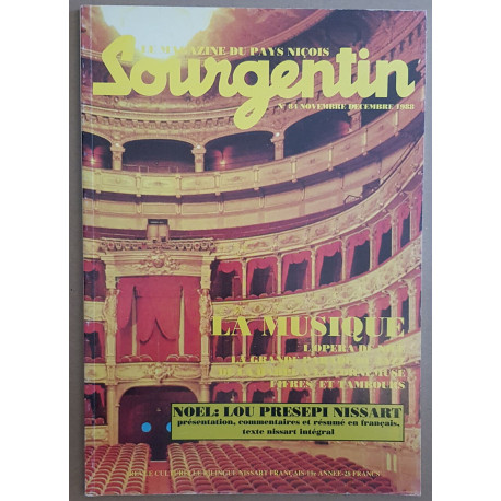 Lou Sourgentin - Revue culturelle bilingue français / nissart - N°84