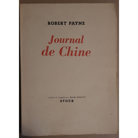 Journal de Chine