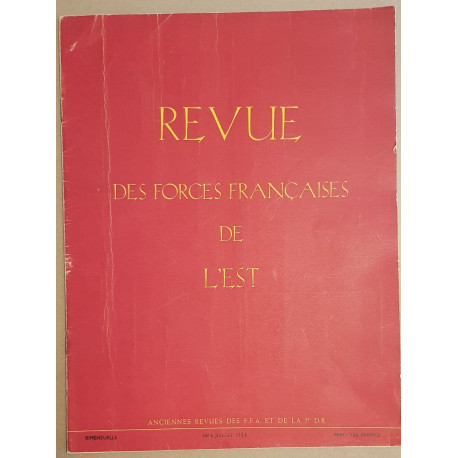 Revue des forces françaises de l'Est - N°6 (anciennes revues des...