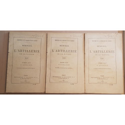 Mémorial de l'artillerie de la marine - texte - Tome XIV - 1° 2°...