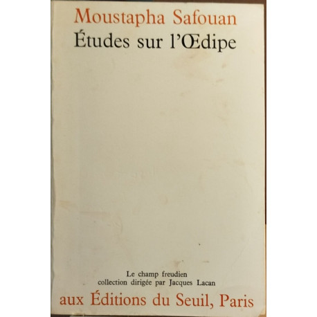 Etudes sur l'Oedipe
