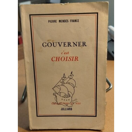 Gouverner c'est choisir