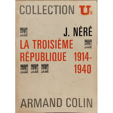 La troisieme républqiue 1914-1940