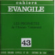 Cahiers evangile n° 43 / les prophéties de l'ancien testament