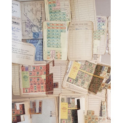 Lot de documents années 40 commune de St-Geoire-en-Valdaine...