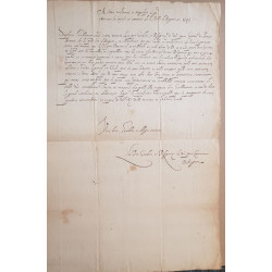 Lettre des frères mineurs aux consuls de la ville d'Avignon