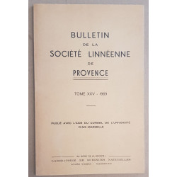 Bulletin de la société linéenne de Provence - Tome XXV