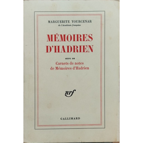 Memoires d'Hadrien - Carnets de Notes de "memoires d'Hadrien"