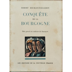 Conquête de la Bourgogne / brois gravés en couleurs de Sauvayre