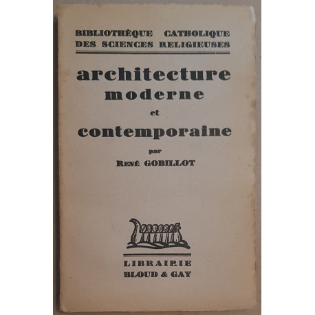 Architecture moderne et contemporaine / Dédicace