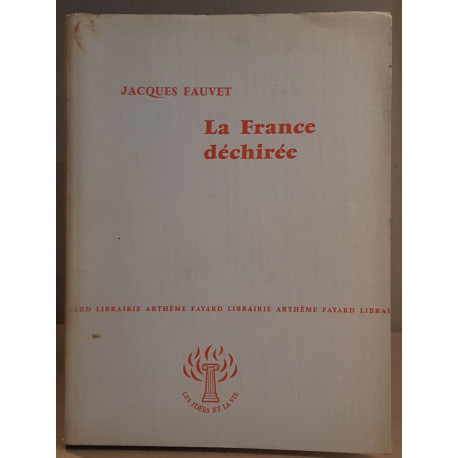 La France déchirée