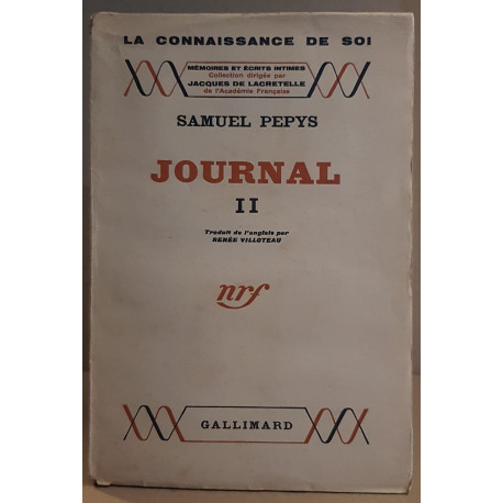 Journal - Tome II (11° édition)