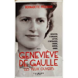 Geneviève de Gaulle les yeux ouverts