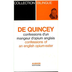 Confession d'un mangeur d'opium anglais (confessions of an english...