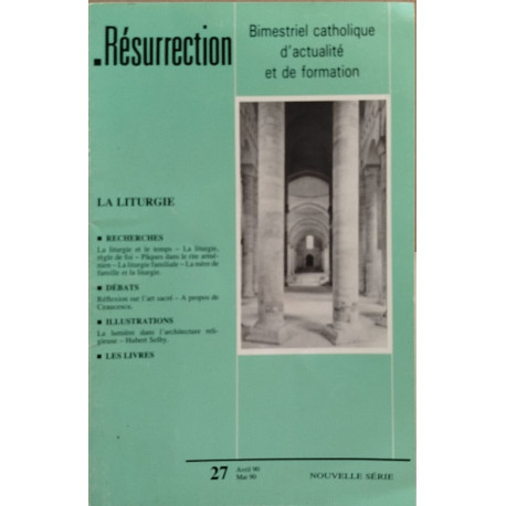 Résurrection n° 27 / la liturgie