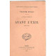 Actes paroles / avant l'exil 1849-1851 / tome 2