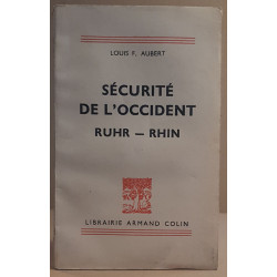 Sécurité de l'occident - Ruhr - Rhin