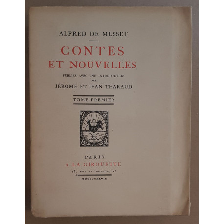 Contes et nouvelles (publiés avec une introduction par Jérome et...